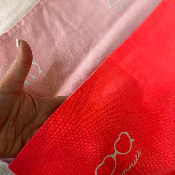 Victoria's Secret Pink and Coral Tote Bag - Picture 2 of 3